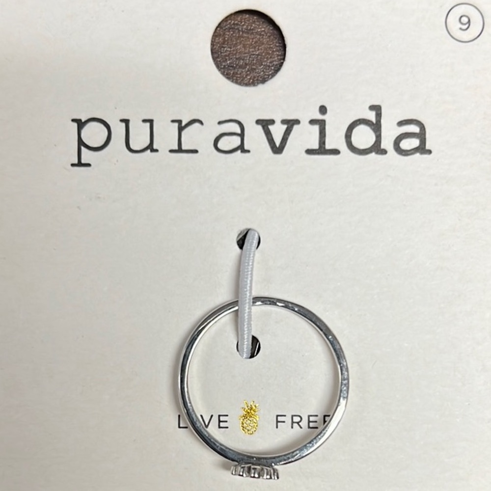 Pura Vida Silver Ring